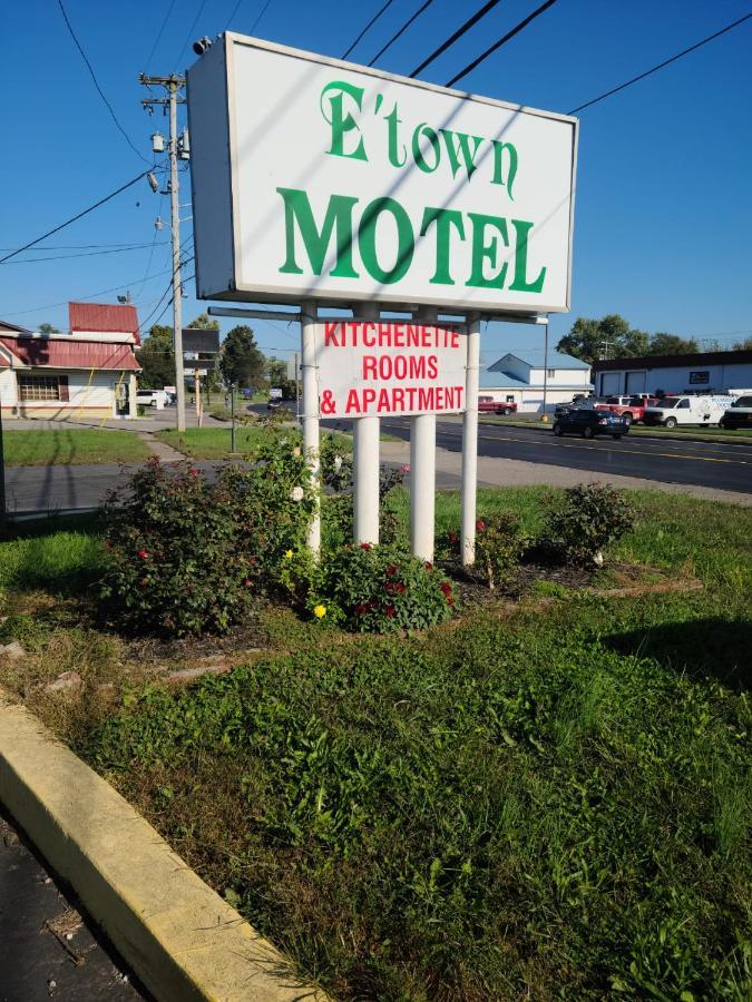 Etown Motel Elizabethtown Eksteriør bilde